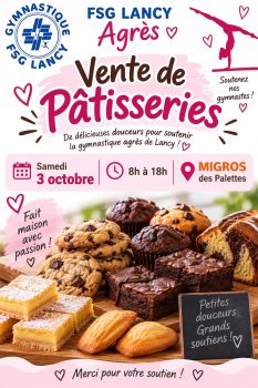 Agrès - Vente Pâtisserie - 3.10.26